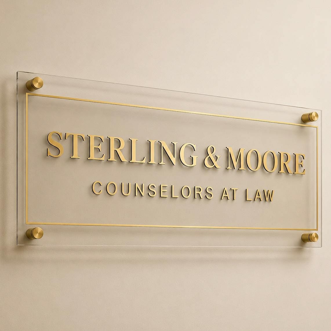 Acrylic and Dimensional Lobby Signs