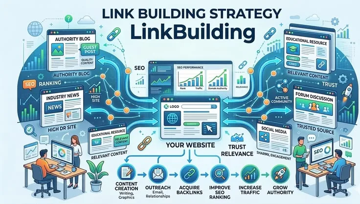 Backlink Building for Local Business Authority