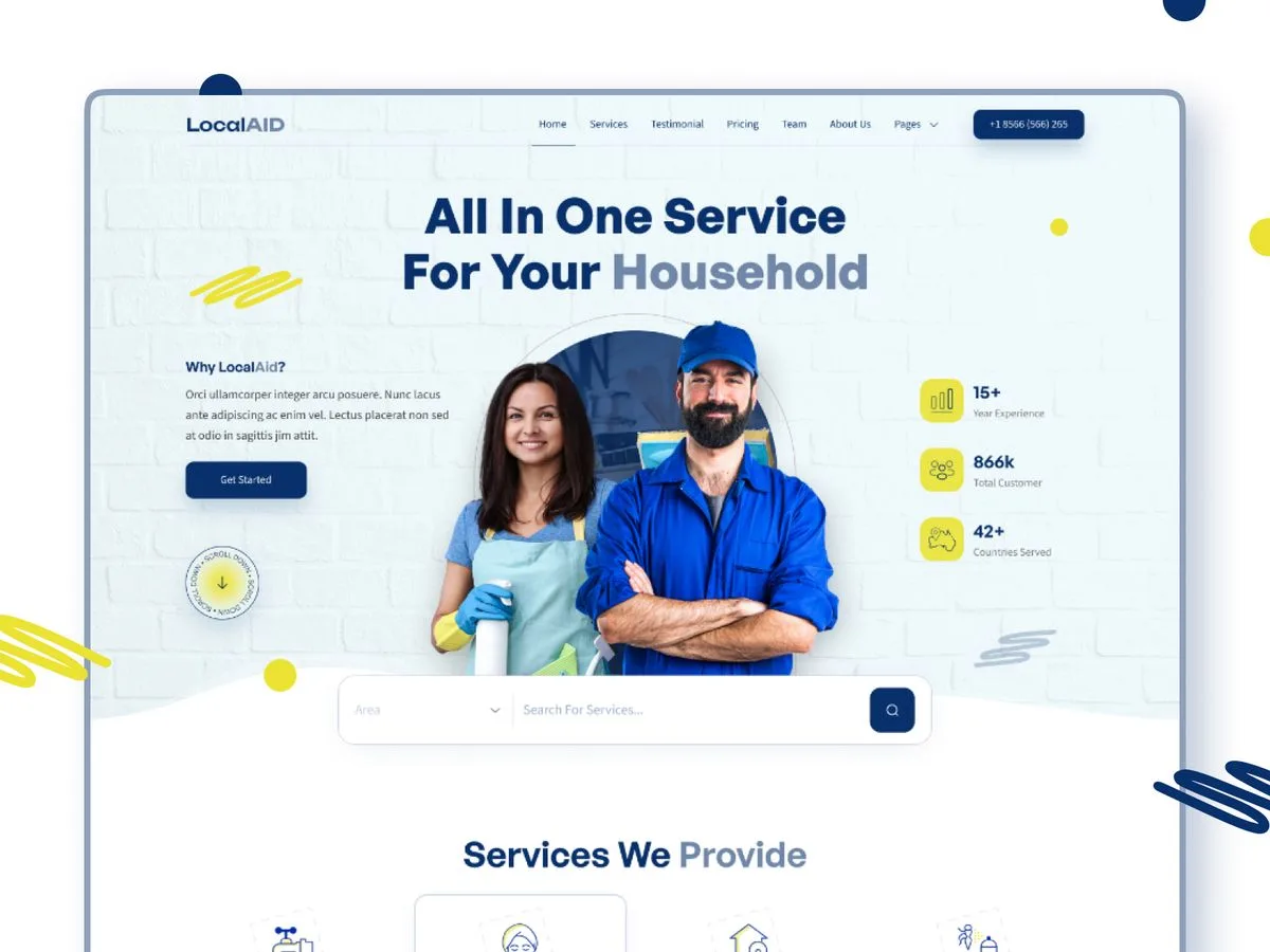 Landing Page Design for Local Service Campaigns