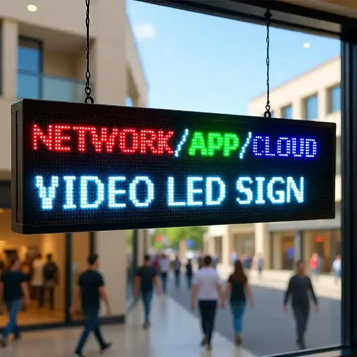 LED Sign Displays for 24/7 Visibility