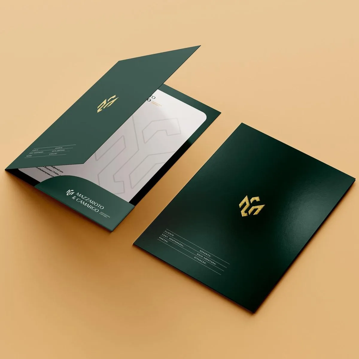 Presentation Folders and Branded Stationery