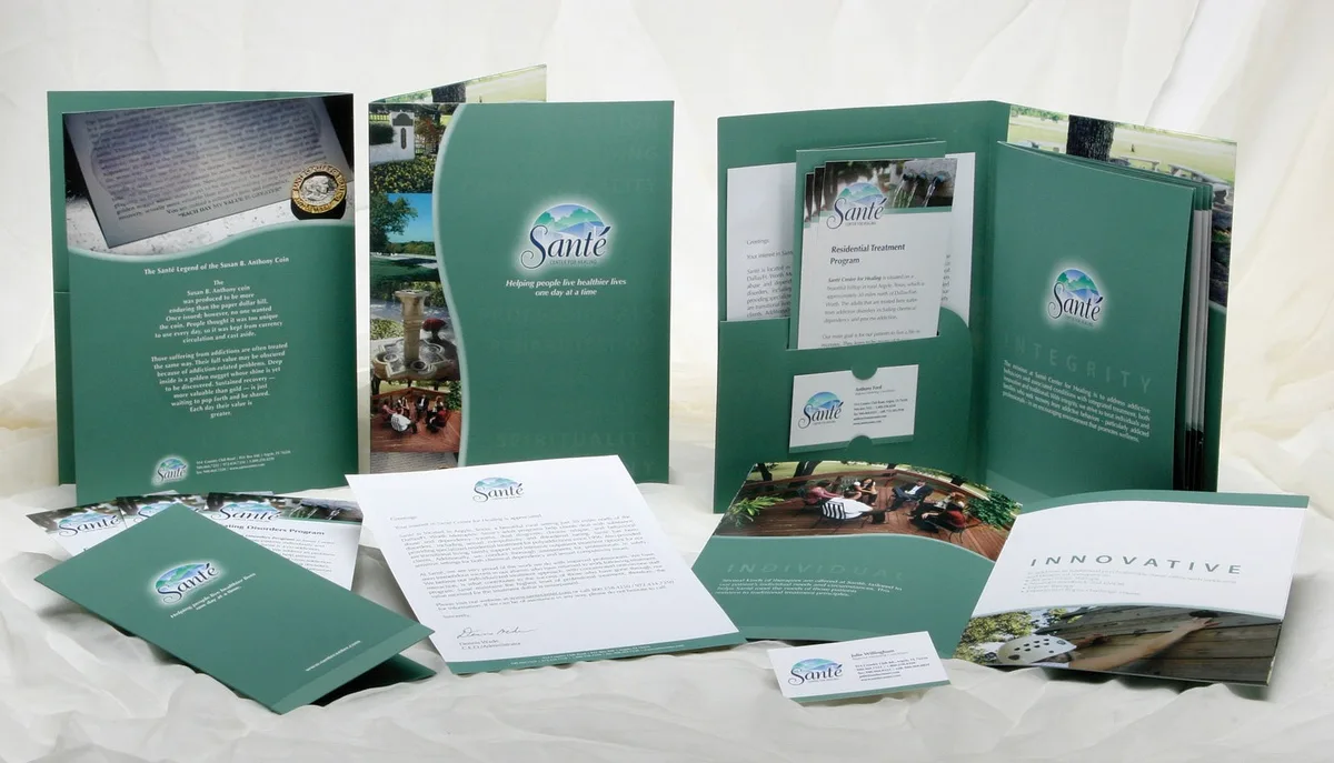 Presentation Folders and Branded Stationery