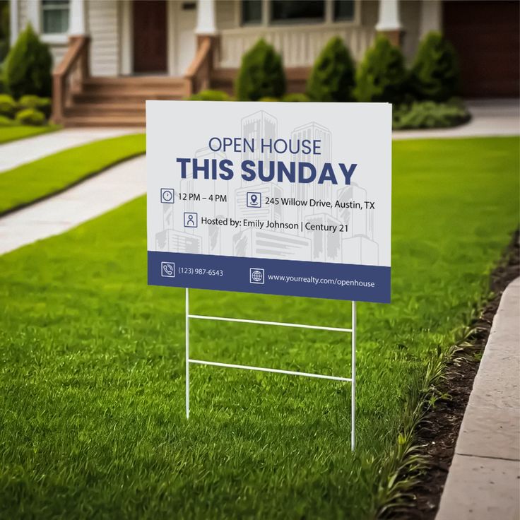 Real Estate Signs and Yard Signs