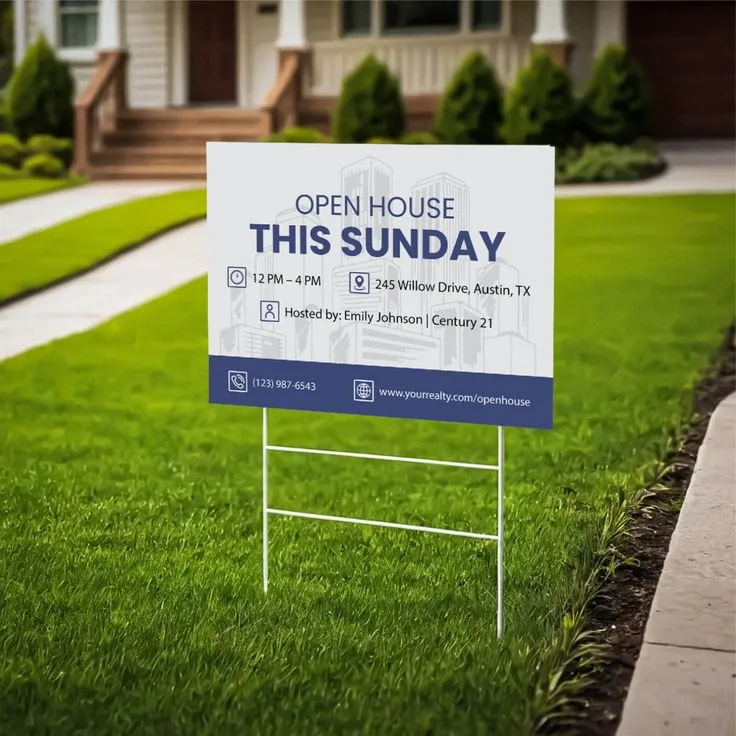 Real Estate Signs and Yard Signs