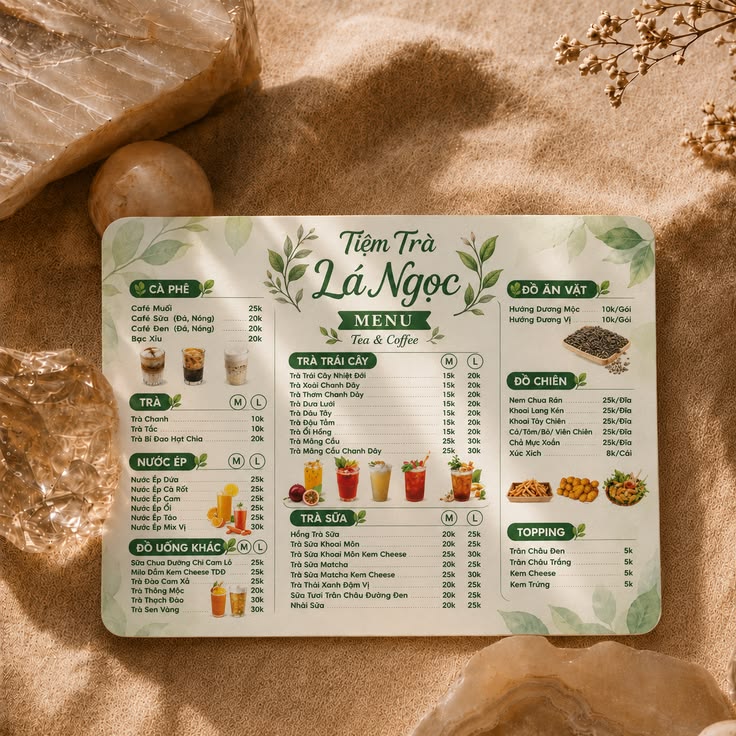 Restaurant Menu Printing and Lamination