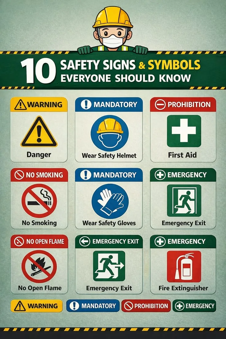 Safety and Compliance Signage for Warehouses
