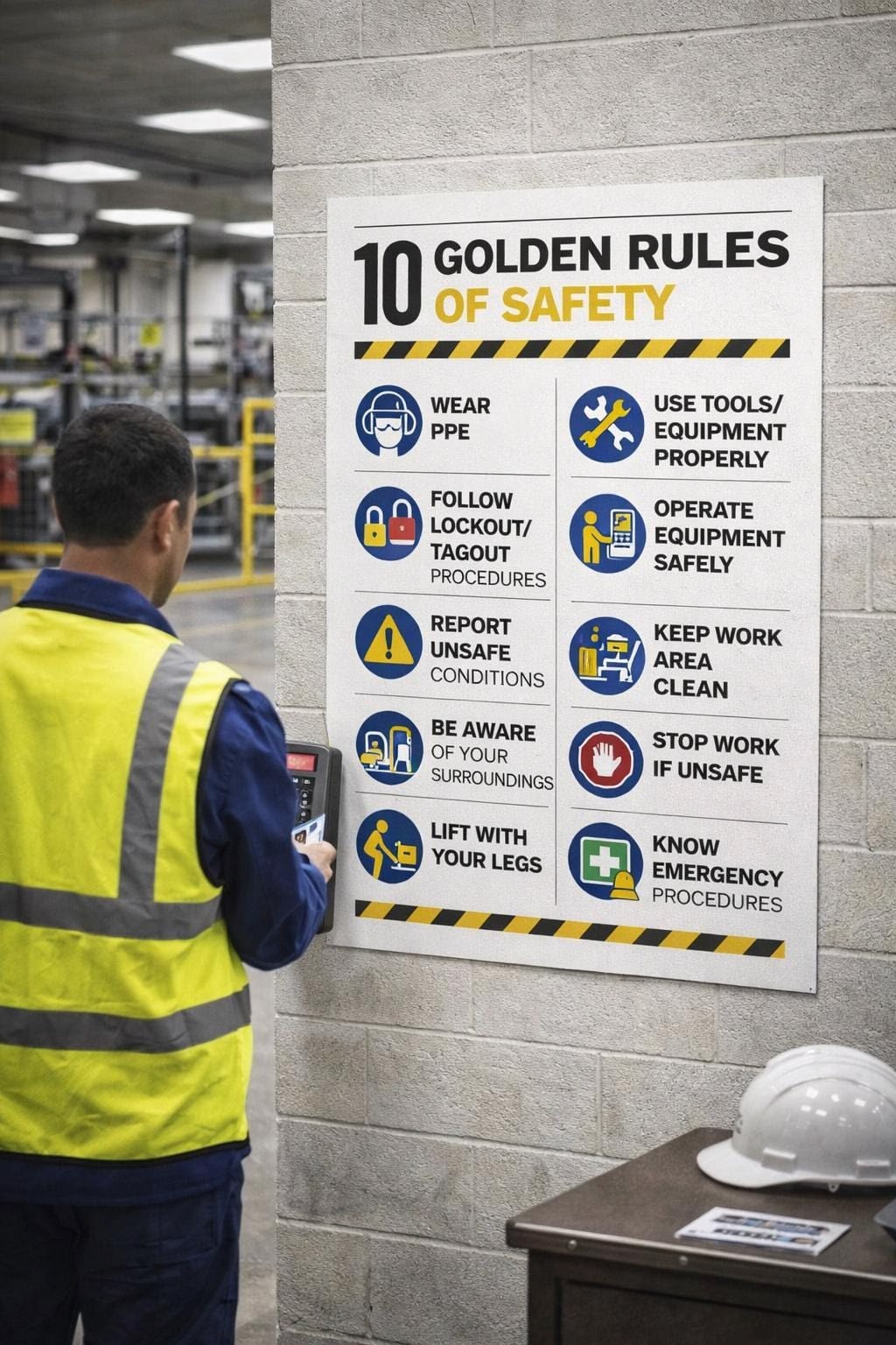 Safety and Compliance Signage for Warehouses
