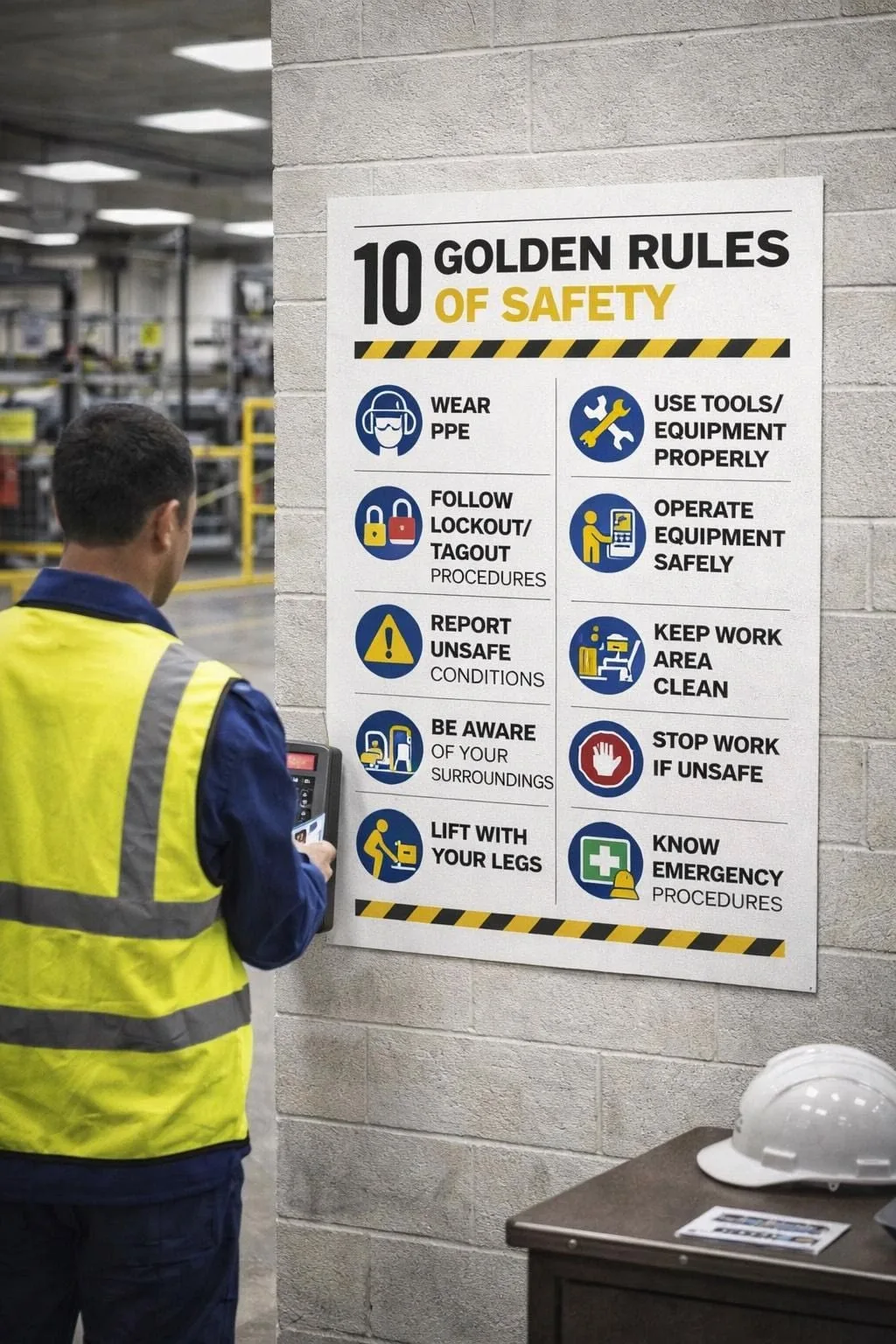 Safety and Compliance Signage for Warehouses