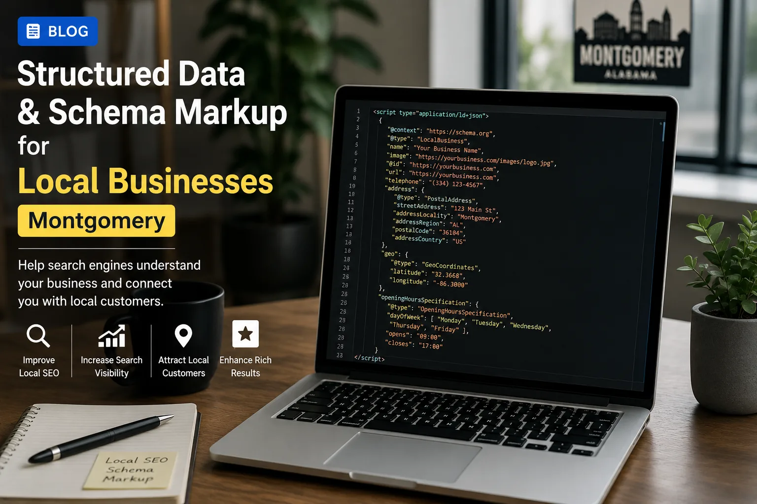 Structured Data and Schema Markup for Local Businesses: A Guide for Businesses in Montgomery, IL