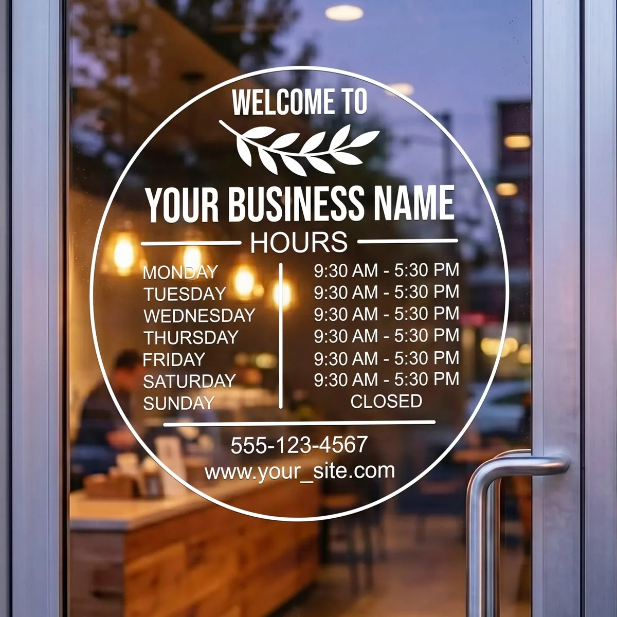Window Lettering for Retail Storefronts